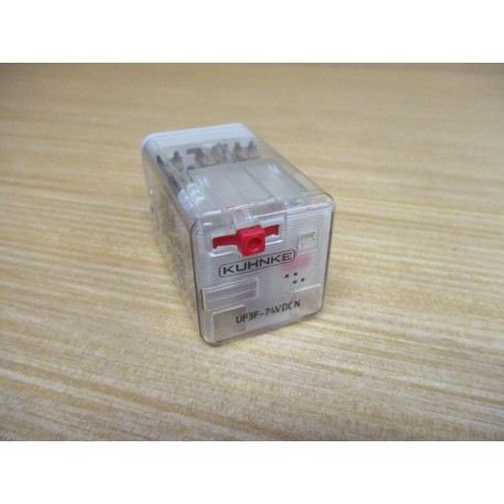 Kuhnke UF3F-24VDCN Relay UF3F24VDCN - New No Box