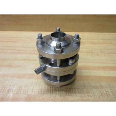 Kieselmann DN25 PN 16 AISI 304L CH 900146 Butterfly Valve - New No Box