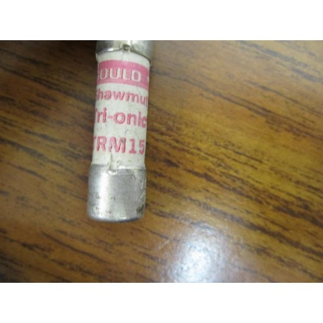 Gould Shawmut Ferraz TRM15 Mersen Fuse Cross Ref 540N54 (Pack of 15) - New No Box