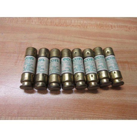 Economy Fuse ECNR-20 Econ Fuse Cross Ref 13M230 (Pack of 8) - New No Box