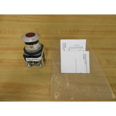 Allen Bradley 800T-FXMQ24RA7 Push Button Switch - New No Box