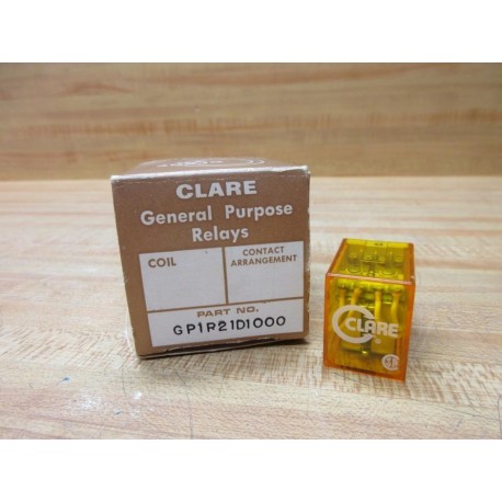 C.P. Clare & GP1R21D1000 Relay
