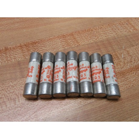 Gould Shawmut Ferraz Amp-Trap ATQ3 Fuse (Pack of 7) - New No Box