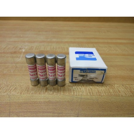 Gould Shawmut Ferraz TRM15 Mersen Fuse Cross Ref 540N54 (Pack of 4)