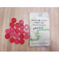General Electric CR104PXM01R Red Cap (Pack of 19)