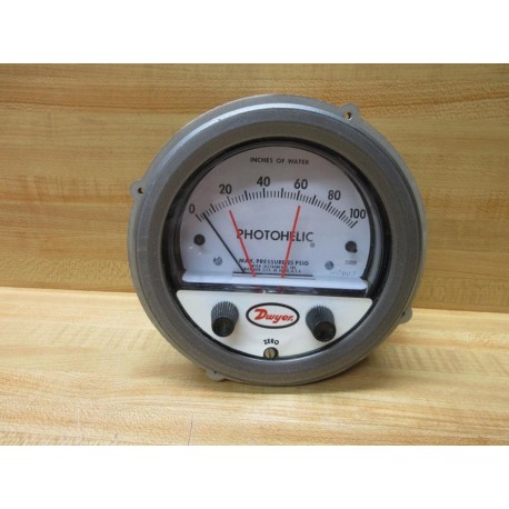 Dwyer 3100MR Photohelic Pressure Gauge 3000MR - New No Box