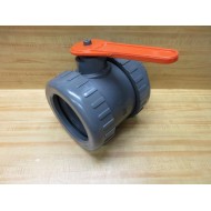 Nibco Chemtrol 951016 Tru-Bloc Ball Valve 4" Missing End Connector - New No Box