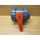 Nibco Chemtrol 951016 Tru-Bloc Ball Valve 4" Missing End Connector - New No Box