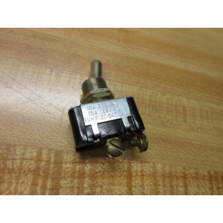 Und. Lab 15A-125VAC Toggle Switch 3423 - New No Box