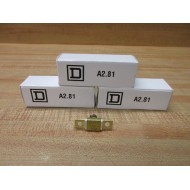 Square D A2.81 Overload Relay Heater Element A281 WOut Screws (Pack of 3)