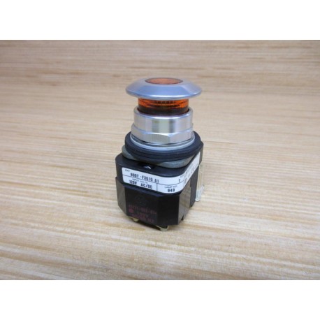 Allen Bradley 800T-FXQ10A1 Push Button Amber - New No Box