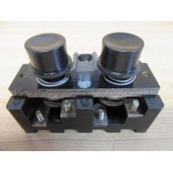 Hubbell 28599-003 Push Button Station 28599003 WStop WO Wire Nuts - New No Box