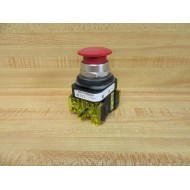 Allen Bradley 800TC-FXT6A5S Red Button - Used