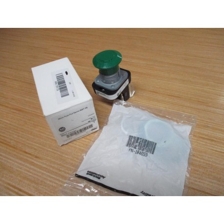 Allen Bradley 800T-FX1A1 Push-Pull Device 800TFX1A1 Green