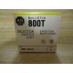Allen Bradley 800T-J2KE7B Selector Switch 800TJ2KE7B Series N