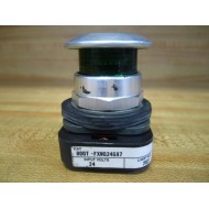 Allen Bradley 800T-FXMQ24GA7 Green Push Button 800TFXMQ24GA7 - Used
