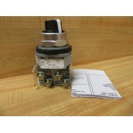 Allen Bradley 800T-J2B 3-Pos. Selector Switch Ser. T W(2) 800T-XA - New No Box