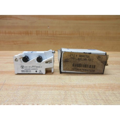 Cutler Hammer Westinghouse 9084A17G01 Contact Type J11