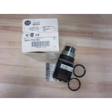 Allen Bradley 800H-PRA16G Illuminated Push Button