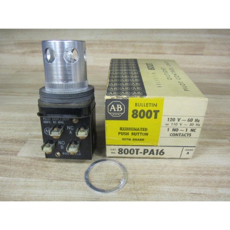 Allen Bradley 800T-PA16 Pushbutton Series A