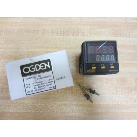 Ogden ETR-9300-411111-PS1 Temp. Controller ETR9300411111PS1