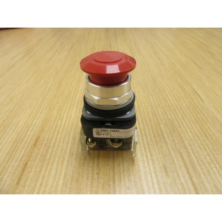 Allen Bradley 800T-FX6A5 Push-Pull Button W (2) 800T-XD4 - New No Box