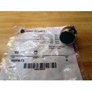 Allen Bradley 800FM-F3 Green Flush Pushbutton 800FMF3