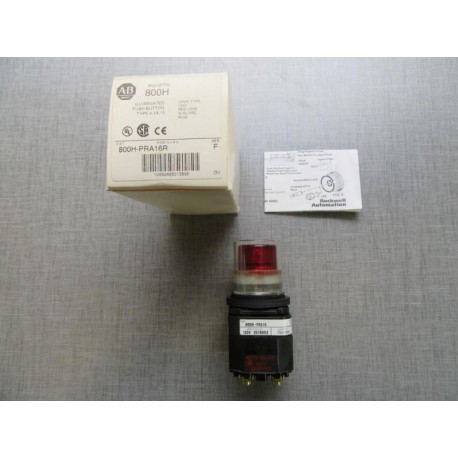 Allen Bradley 800H-PRA16R Button 800HPRA16R