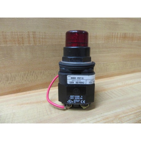 Allen Bradley 800H-PRT16R Push Button Switch WO Clear Protector - New No Box