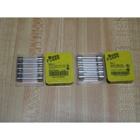 Buss MDL-2 Bussmann Fuse Cross Ref 4XH59 Wirewound Element (Pack of 10)