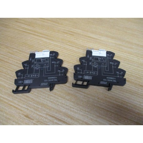 Weidmuller TRZ24VDC1CO Terminal Block 1122880000 (Pack of 2) - Used