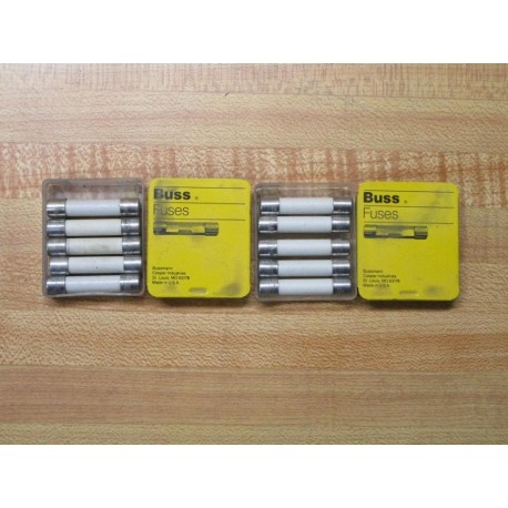Buss MDA-2-12 Bussmann Fuse Cross Ref 1CL99 White (Pack of 10)