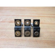 Square D AR1.68 Heater Element AR168 (Pack of 3) - Used