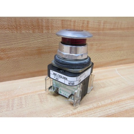 Allen Bradley 800T-FXQL24RA Button 800T-NL24 800T-XA - Refurbished