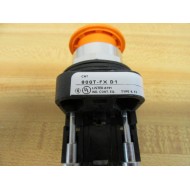 Allen Bradley 800T-FXD1 Button 800T-FX WOrange Cap - New No Box