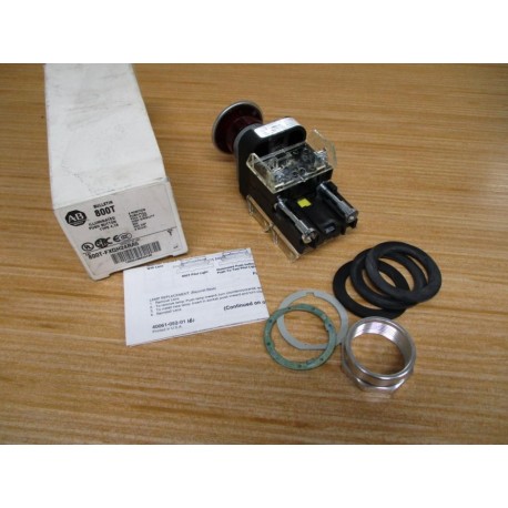 Allen Bradley 800T-FXQH24RA5 Push Button W(2) 800T-XD4 & 800T-Blank
