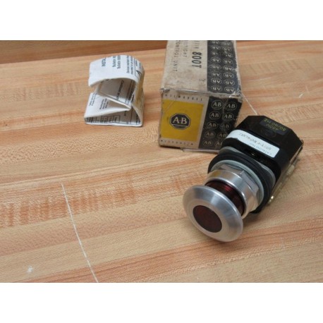 Allen Bradley 800T-FXNP46XA7 Button w800T-XD6 & 800T-XD4 Red