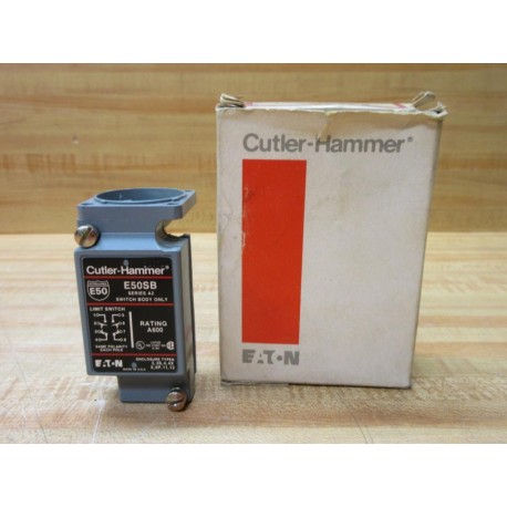 Cutler Hammer E50SB Eaton Limit Switch Body Series A2
