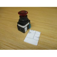 Allen Bradley 800H-FRXTQH2RAV Illuminated Push Button - New No Box
