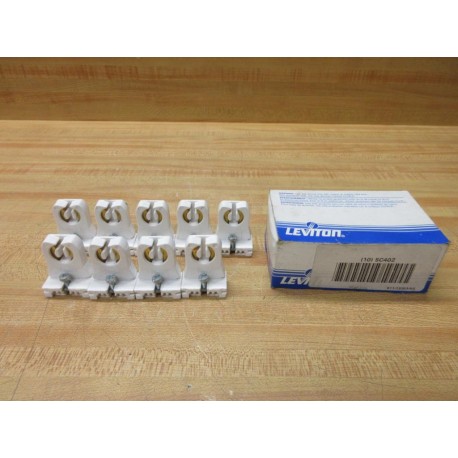 Leviton 5C402 Holder For Fluorescent Tube (Pack of 9)