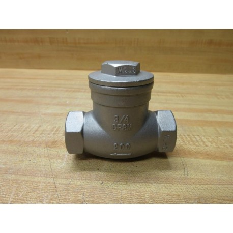 Generic 34 CF8M Check Valve 34CF8M - New No Box