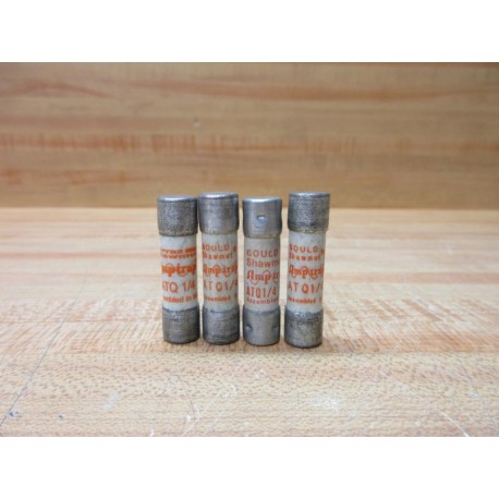 Gould Shawmut Ferraz Mersen ATQ14 Fuse Cross Ref 4ZWZ5 (Pack of 4) - New No Box