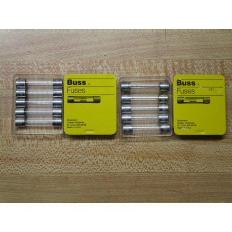 Buss AGC-10 Bussmann Fuse Cross Ref 4XH49 Metal Strip Element (Pack of 10)