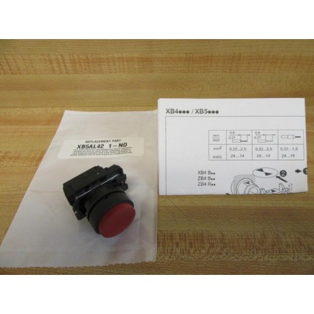 Schneider Telemecanique XB5AL42 Push Button Switch