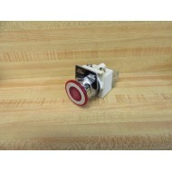 Square D 9001-SKR9P1RH13 Pushbutton 9001SKR9P1RH13 - Used