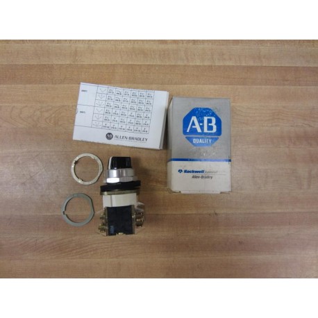 Allen Bradley 800T-J2KC1B Selector Switch 800TJ2KC1B