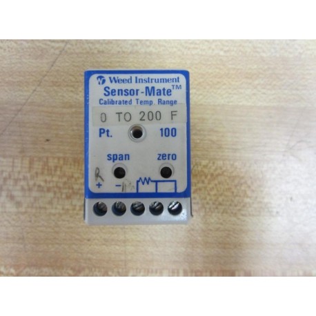 Weed Instrument 1816 Sensor-Mate Temperature Transmitter Temp 0-200F - New No Box