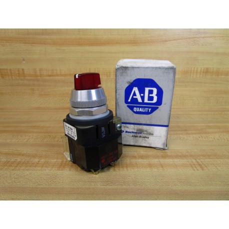 Allen Bradley 800T-16HR17KB6AX Selector Switch 40171-002-01 Or 800T-N326 800T-XA