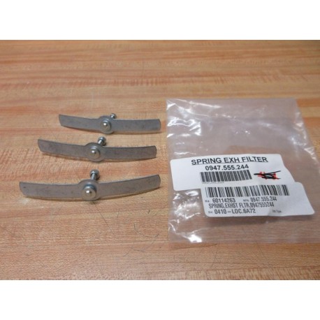 Generic 0947.555.244 Exhaust Filter Spring 0947555244 (Pack of 3)