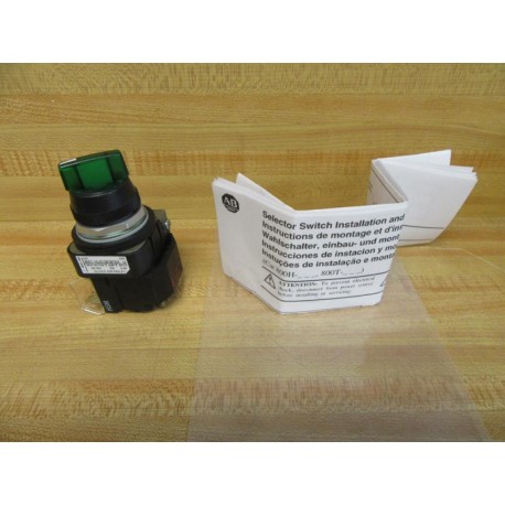 Allen Bradley 800T-16JG18KB7AX Selector Switch 800T16JG18KB7AX - New No Box